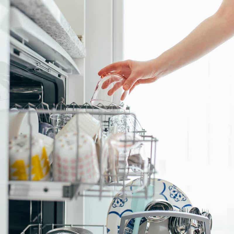 how to reset ge dishwasher