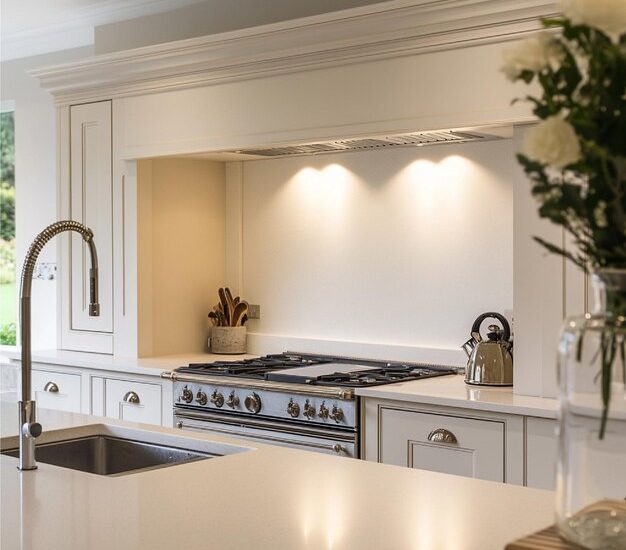 sparkling-clean kitchen