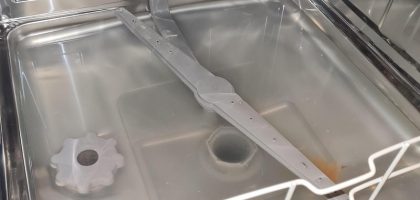 how to get dishwasher to drain?