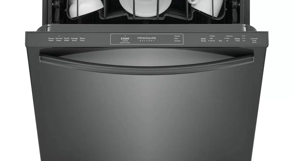 how to reset a frigidaire dishwasher?