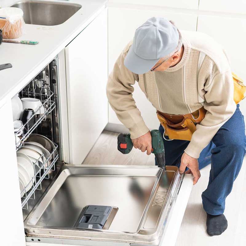 how to fix a leaking dishwasher