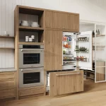 built-in kitchen appliances